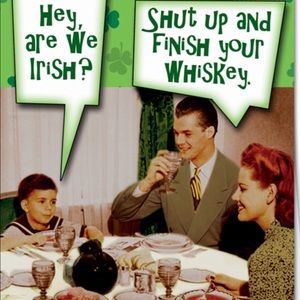 Better than a shamrock & handkerchief ....